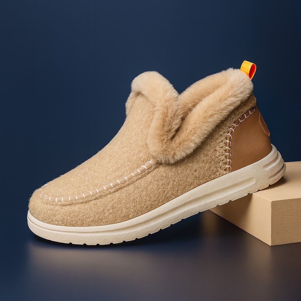 The Davos Shearling Moc Sneaker