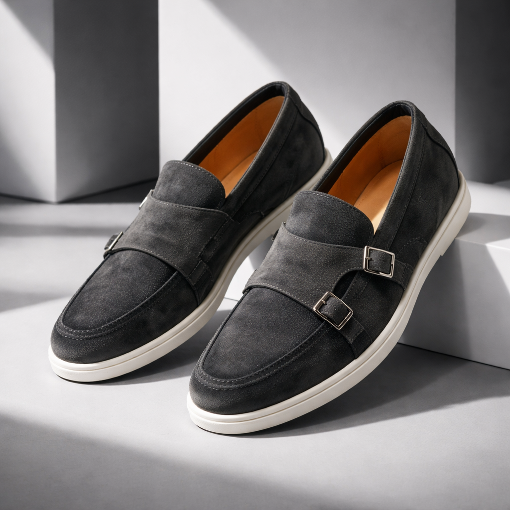 Belvedere Double-Monk Loafers