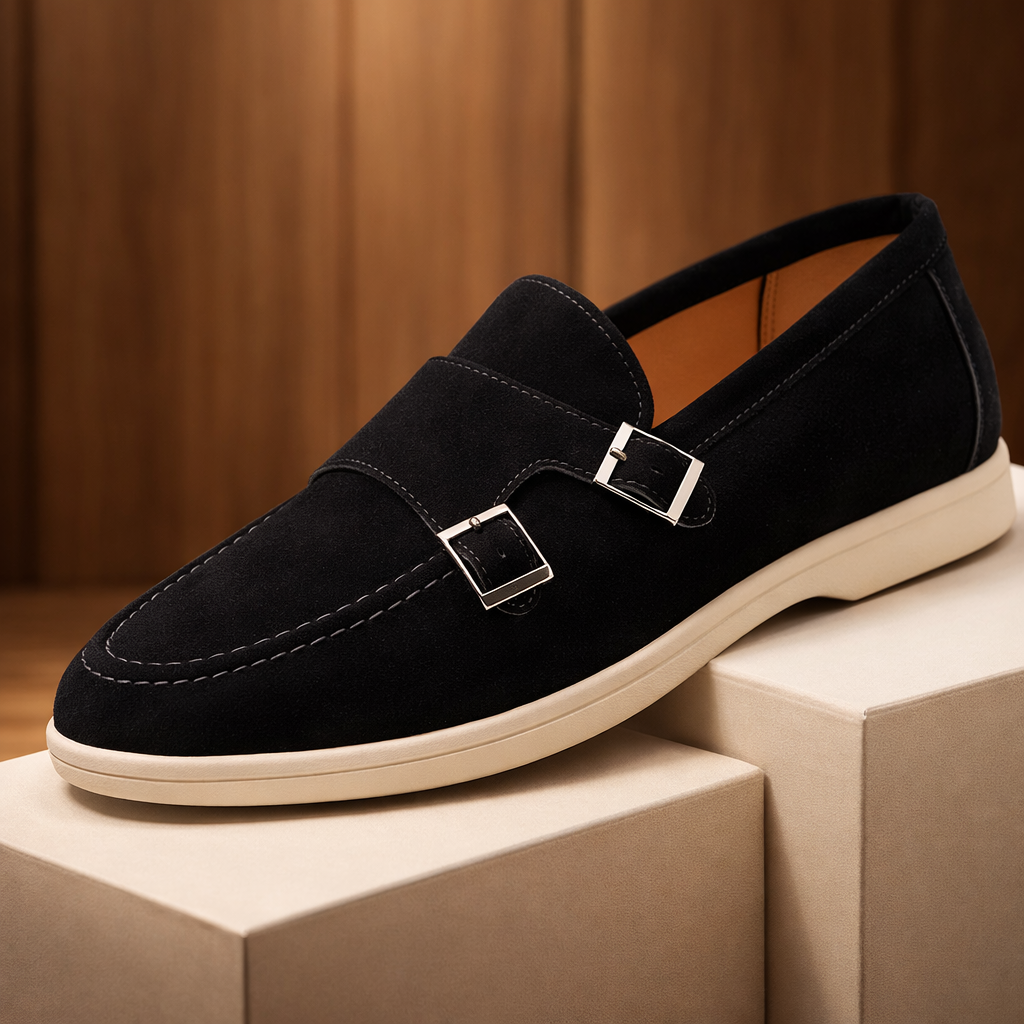 Belvedere Double-Monk Loafers