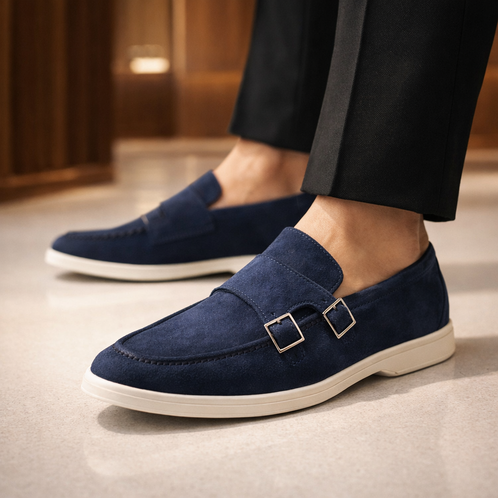 Belvedere Double-Monk Loafers