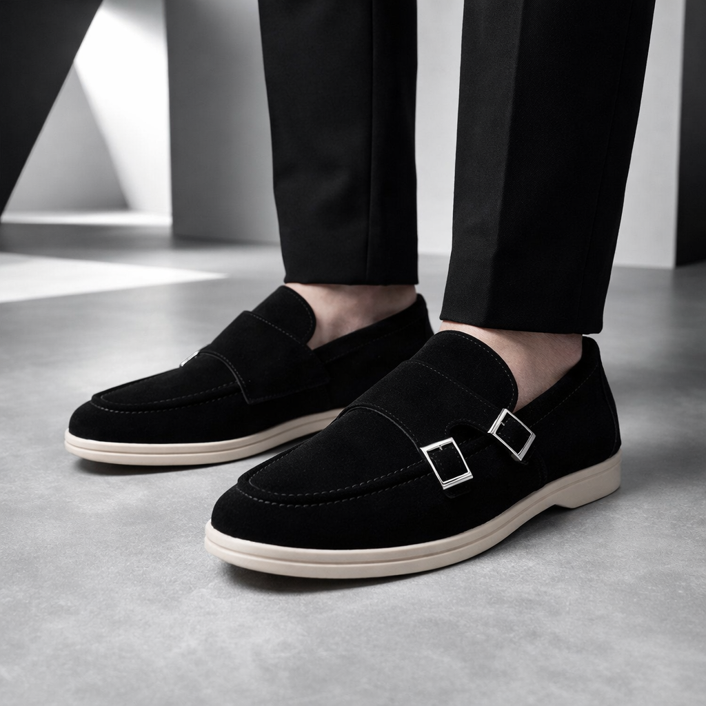 Belvedere Double-Monk Loafers