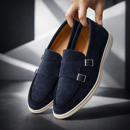 Belvedere Double-Monk Loafers