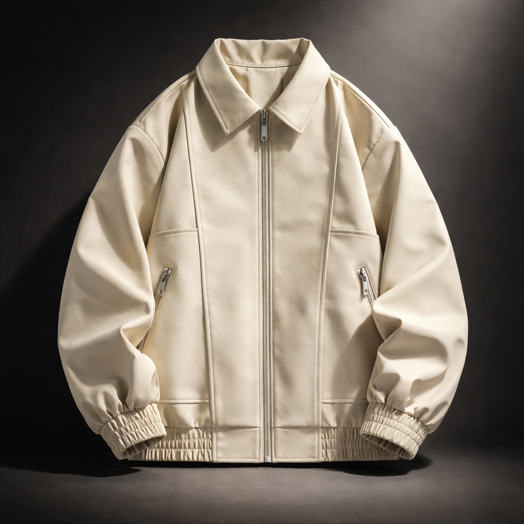 Vintage-Washed Suede Jacket