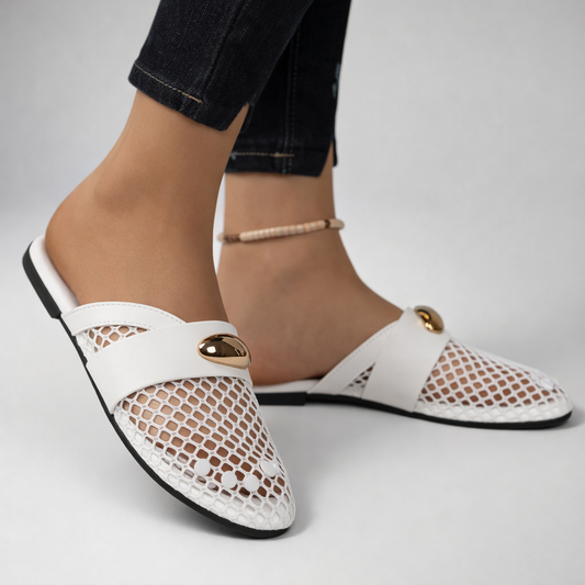 Médaillon Flat Mules
