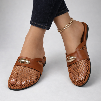 Médaillon Flat Mules