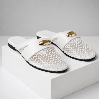 Médaillon Flat Mules