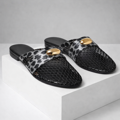 Médaillon Flat Mules