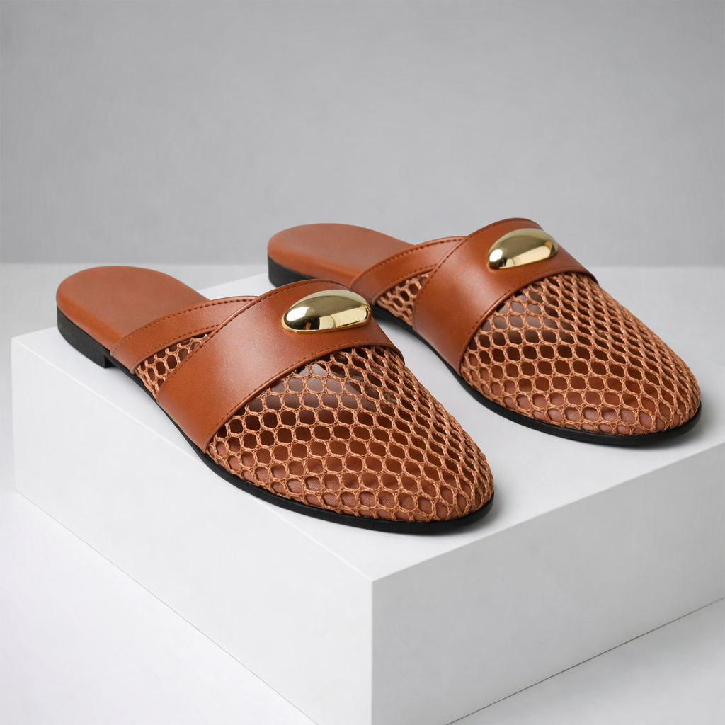 Médaillon Flat Mules