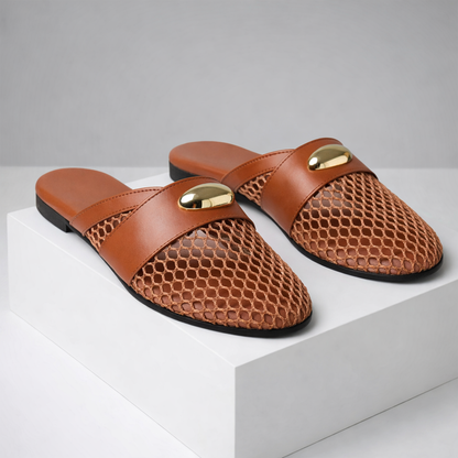 Médaillon Flat Mules
