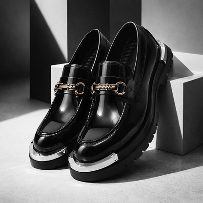 Blanc Monolith Platform Loafer