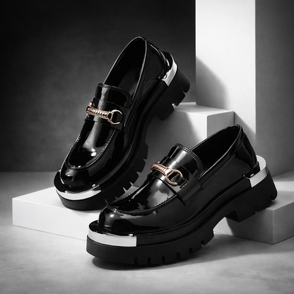 Blanc Monolith Platform Loafer
