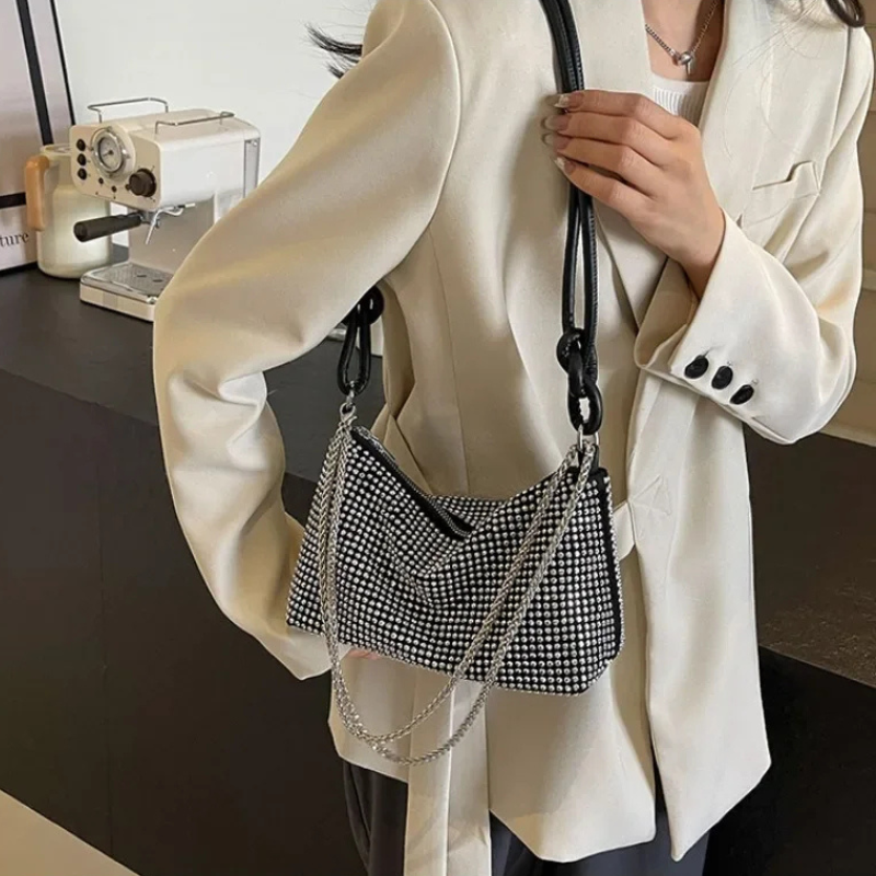 Nocturne Crystal Shoulder Bag