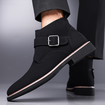 Klein Cobalt Suede Chelsea Boot