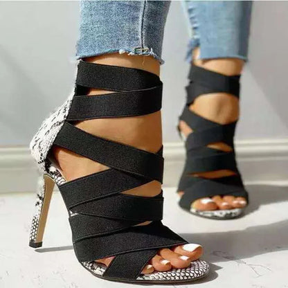 Serpentine Cage Sandal