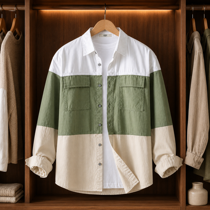 Harbor Tri-Tone Overshirt