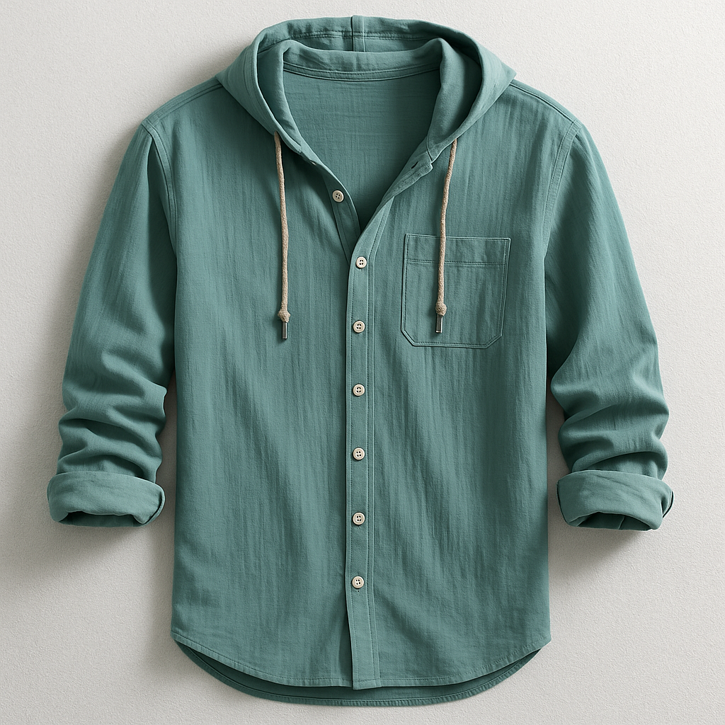 Harbour Drift Button-Through Hood