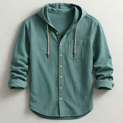 Harbour Drift Button-Through Hood