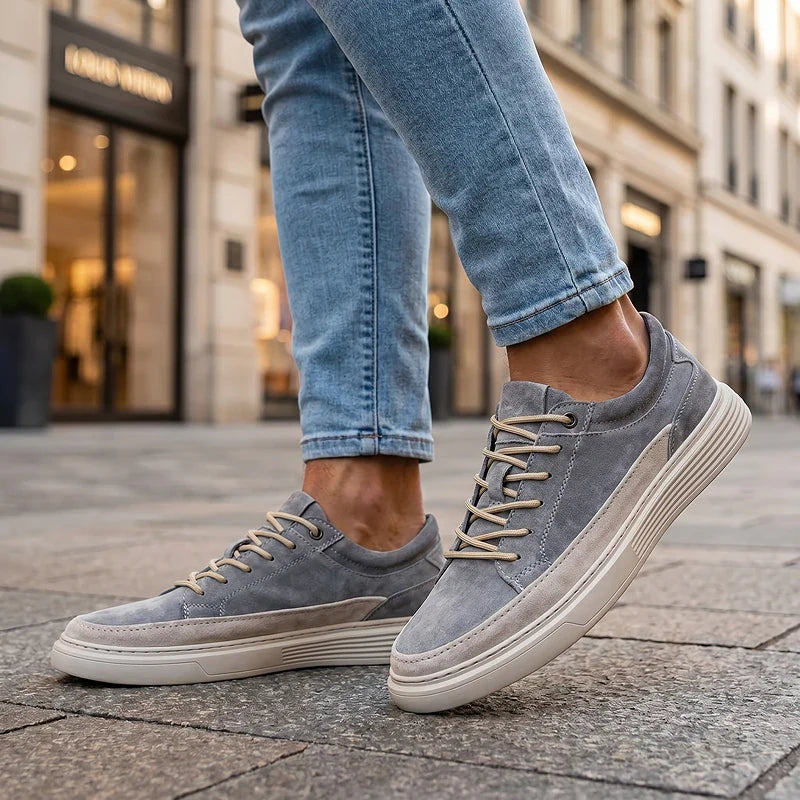Rhoswell Suede Low-Top Sneakers