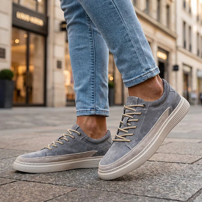 Rhoswell Suede Low-Top Sneakers