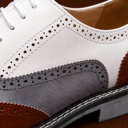 Ashworth Tri-Tone Wingtip Brogue