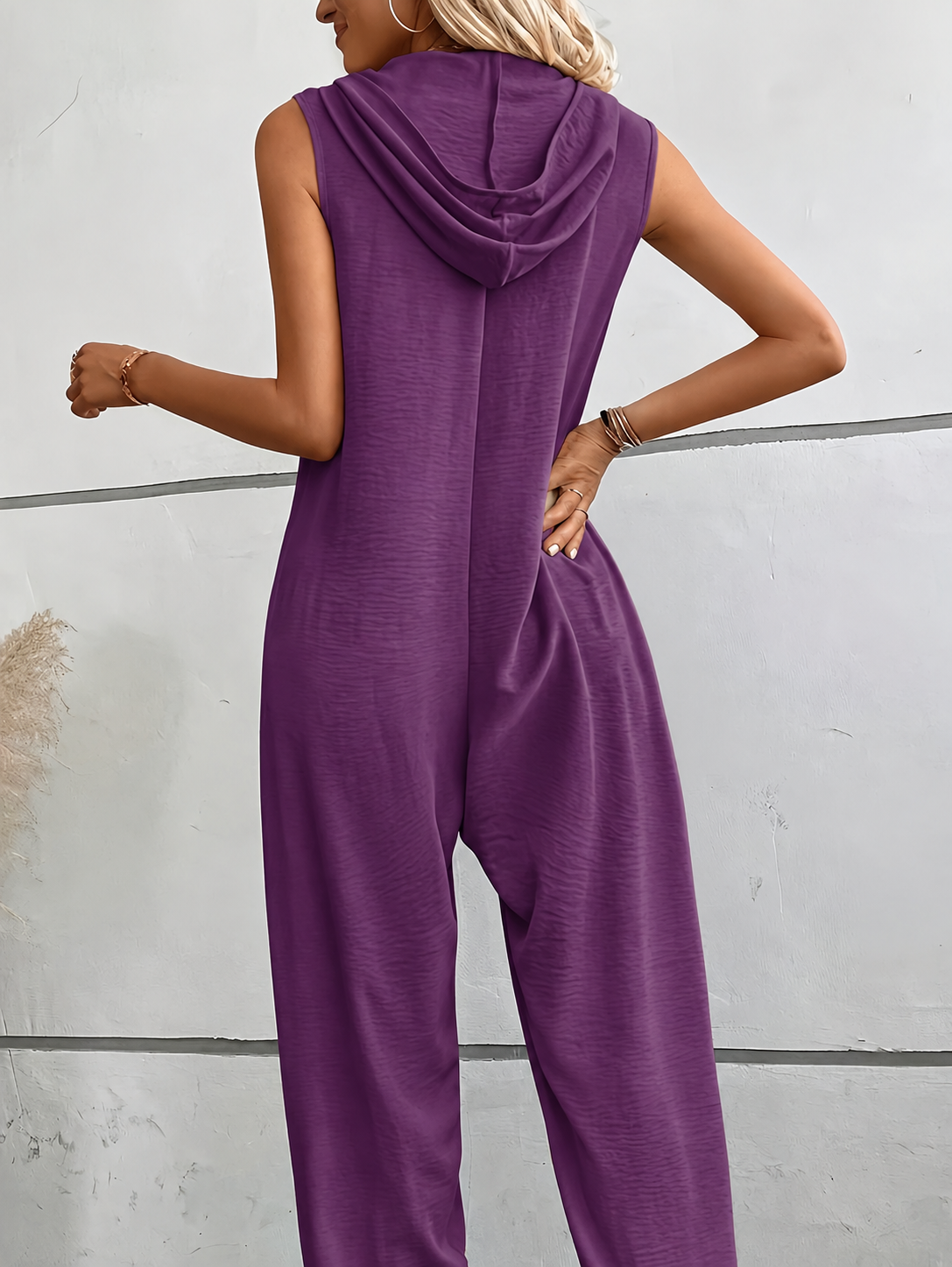 Marchesa Hooded Jumpsuit
