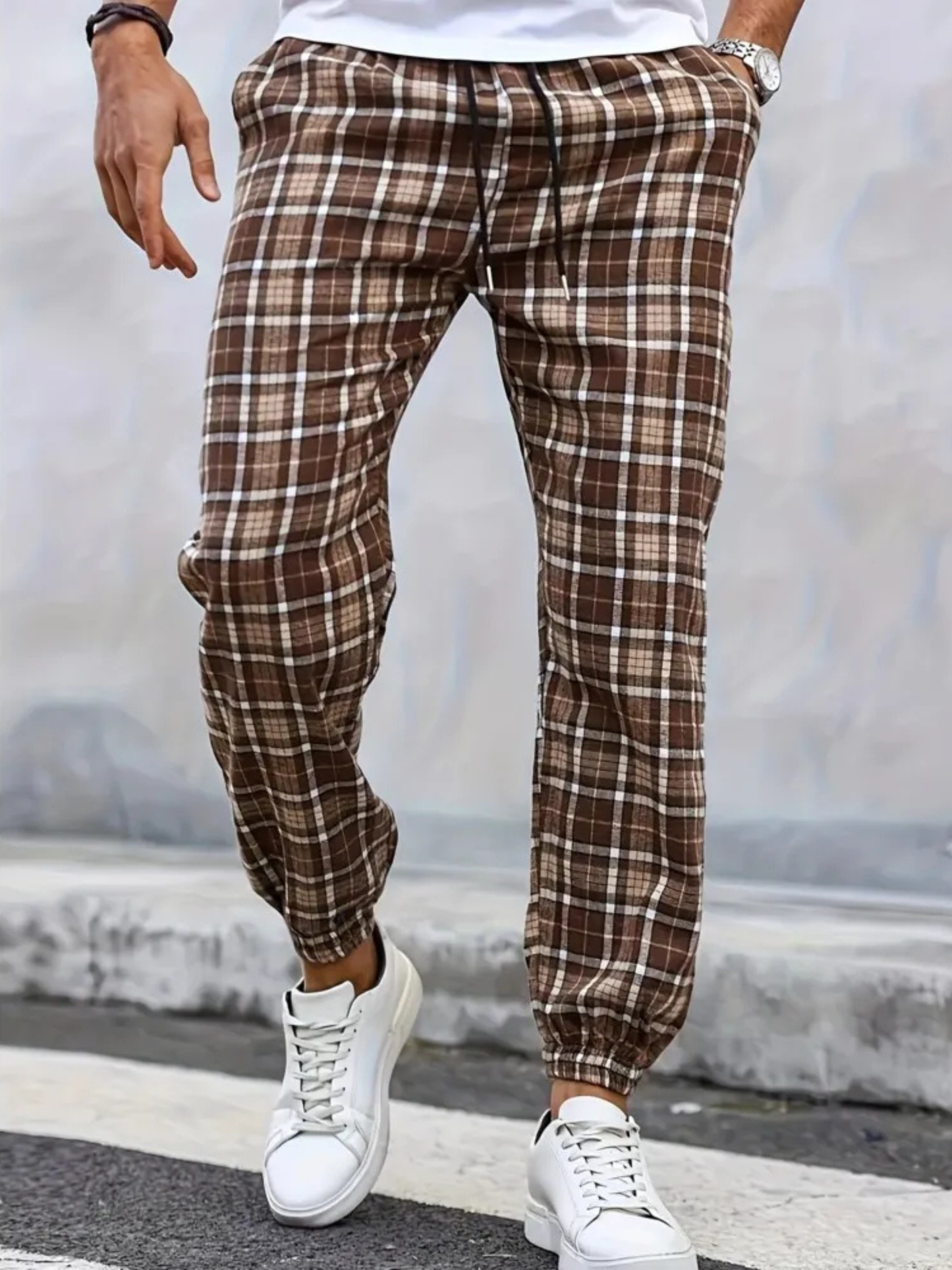 Heritage Plaid Jogger Pants