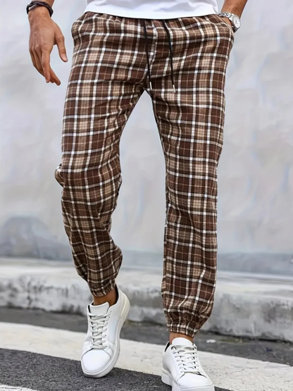 Heritage Plaid Jogger Pants
