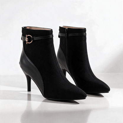 Vallory Ring-Buckle Boots