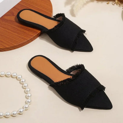 Atelier Denim Mule