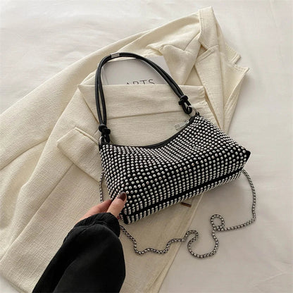 Nocturne Crystal Shoulder Bag