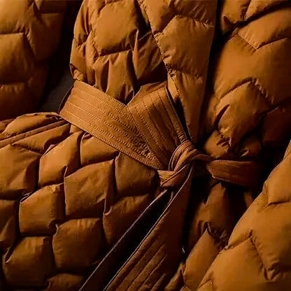 Amara Quilted Down Coat