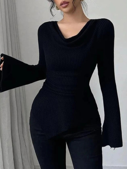 Odessa Ribbed Bardot Top