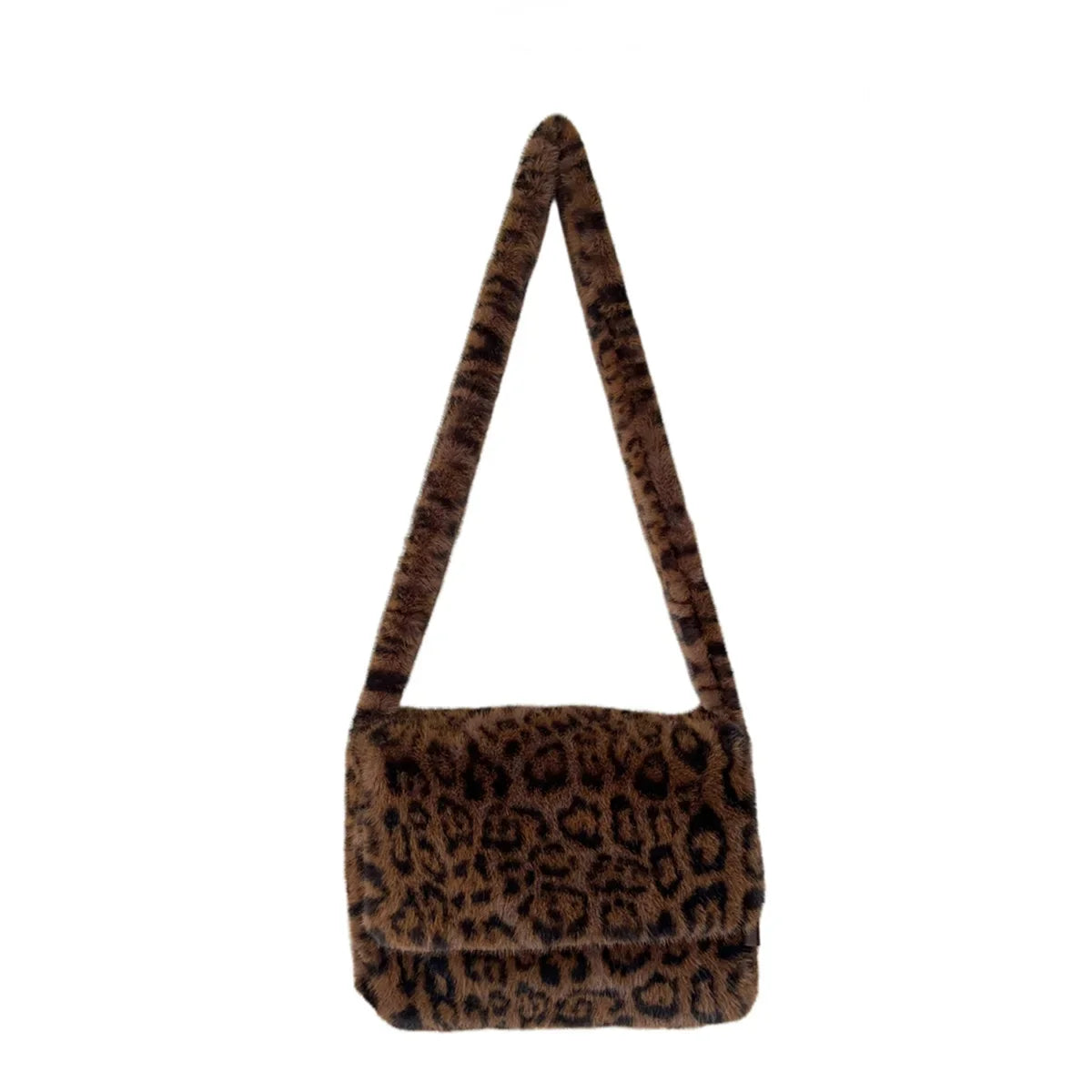 Wildcat Faux Fur Crossbody Bag
