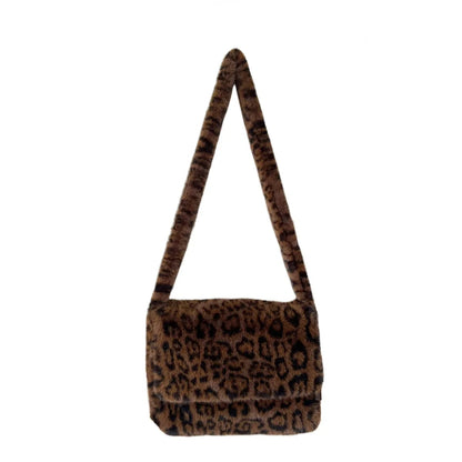 Wildcat Faux Fur Crossbody Bag