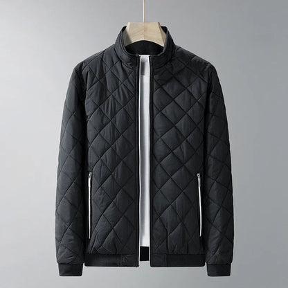 Titan Diamond-Quilted Bomber