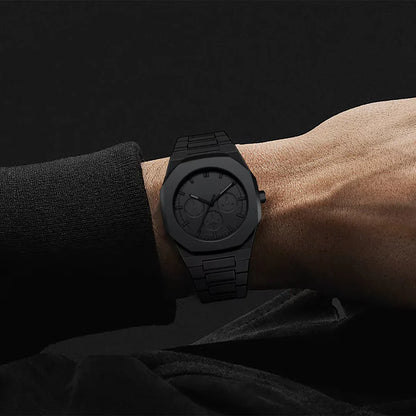 Monochrome Integrated Bracelet Watch