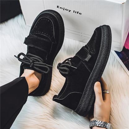 Terracotta Suede Low-Top