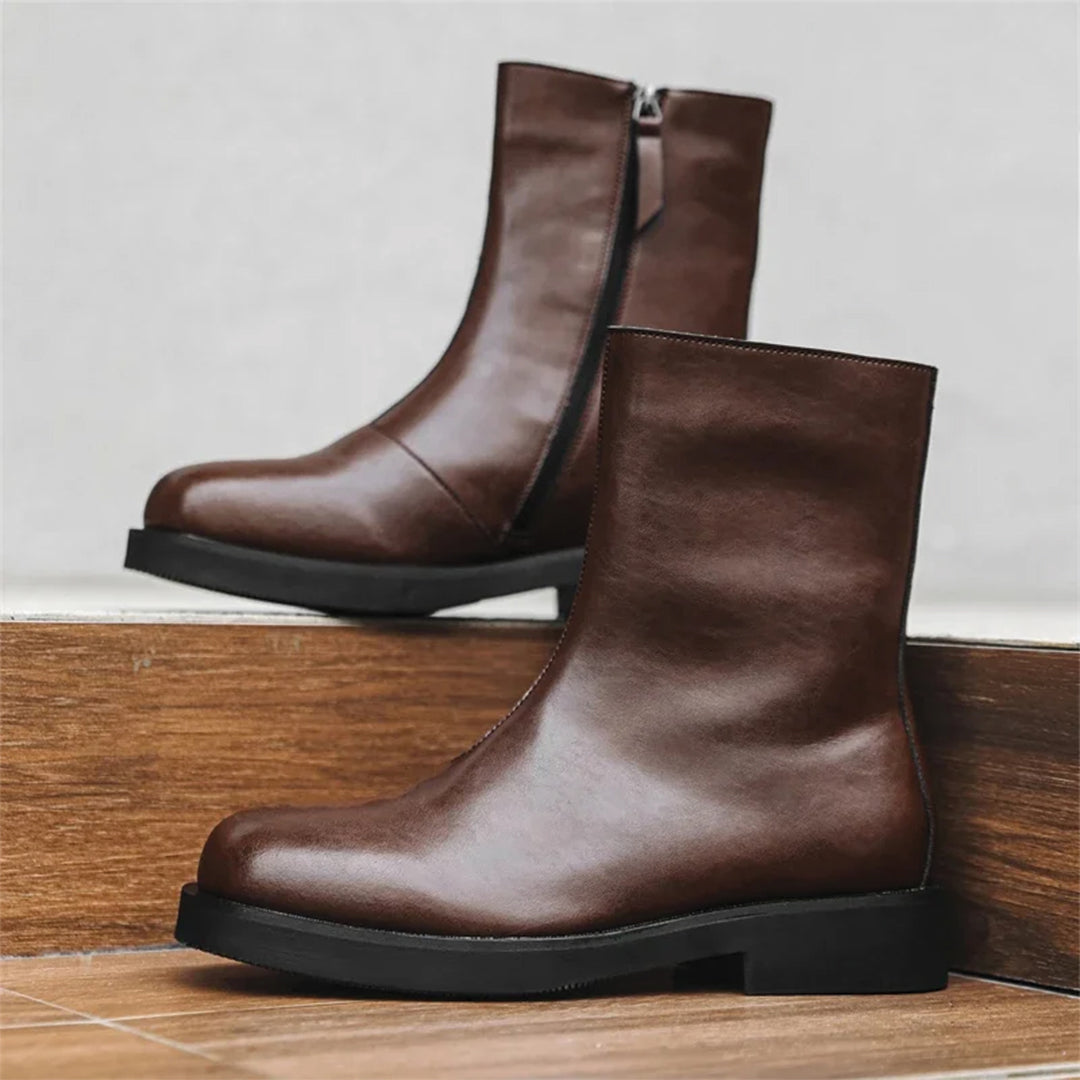 Ashbury Round-Toe Boot