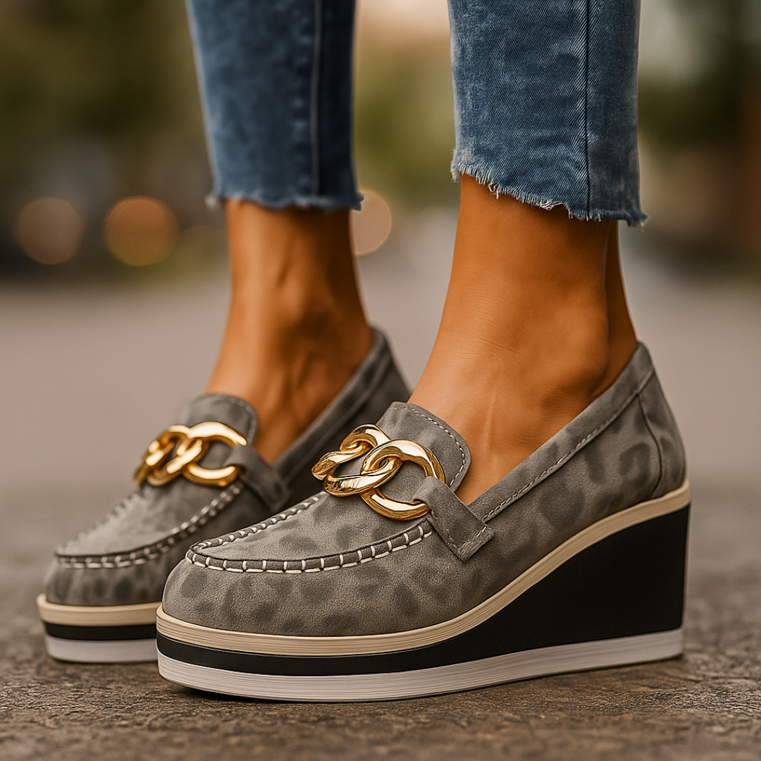 Chain-Link Platform Loafer