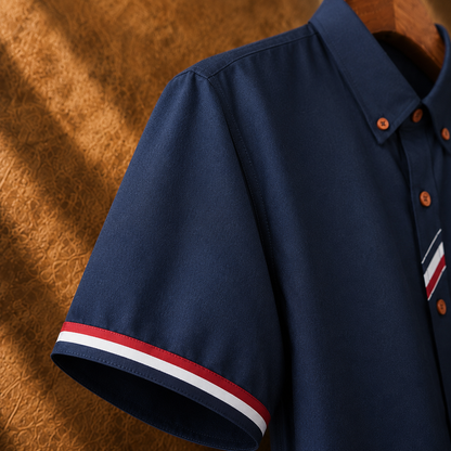 Aldric Oxford Short-Sleeve Shirt