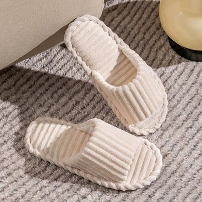 Haven Ribbed Corduroy Slides