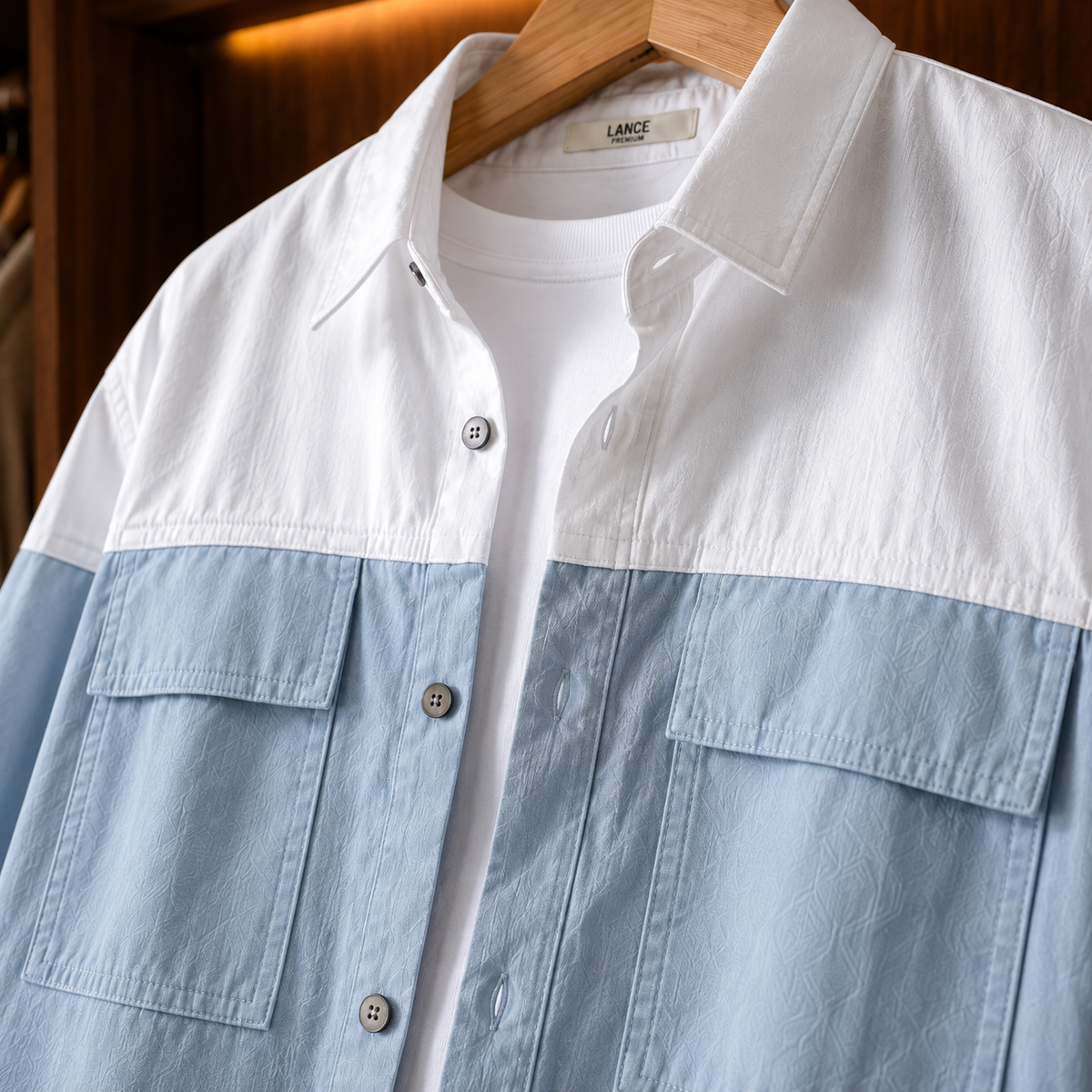 Harbor Tri-Tone Overshirt