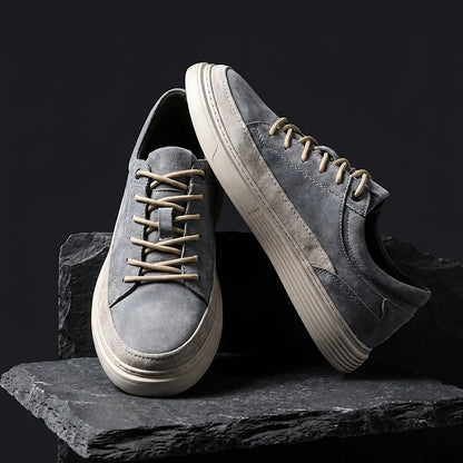 Rhoswell Suede Low-Top Sneakers