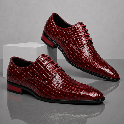 Cavallo Croc Oxfords