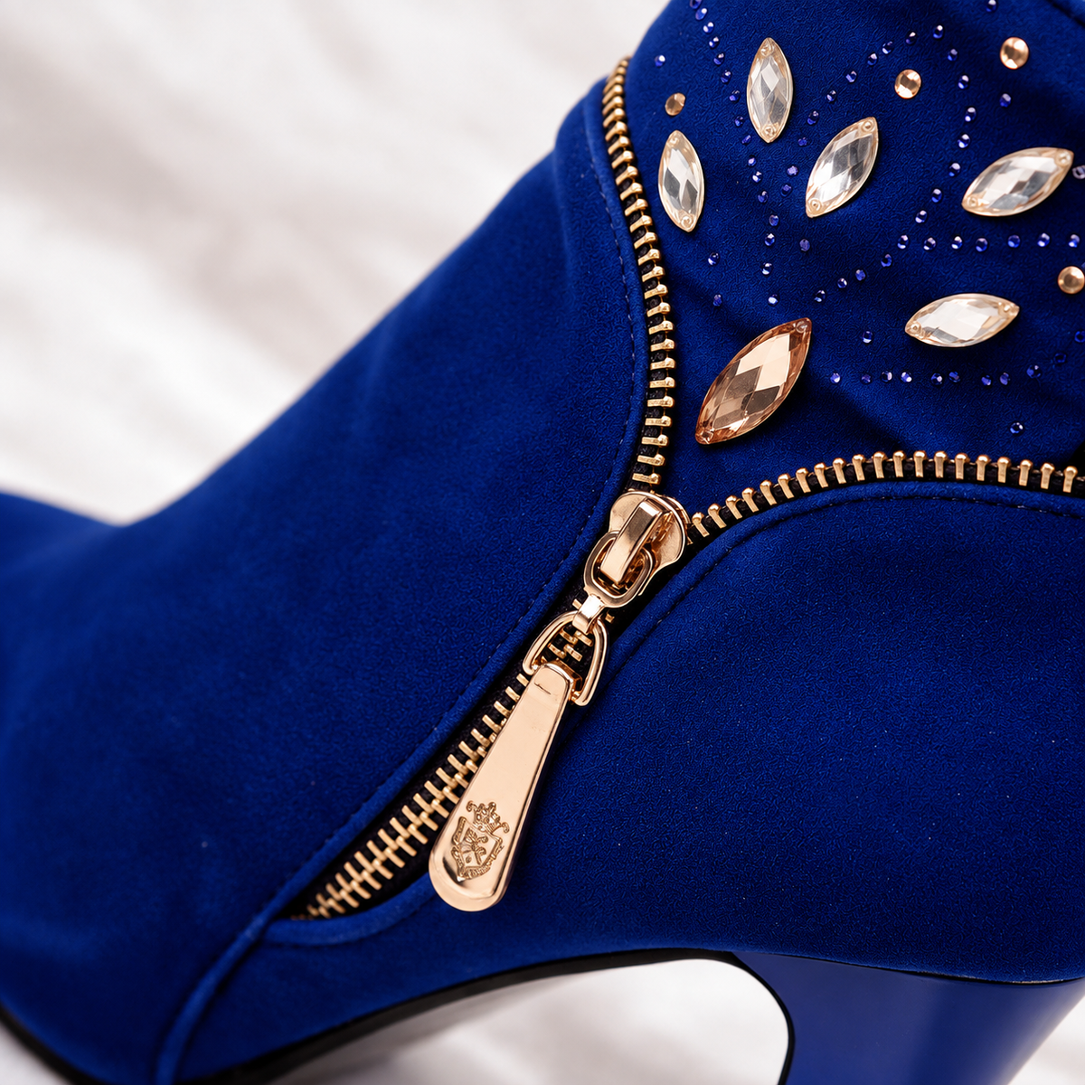 Vermillion Crystal Boots