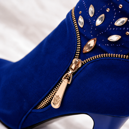 Vermillion Crystal Boots