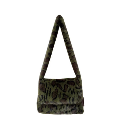 Wildcat Faux Fur Crossbody Bag