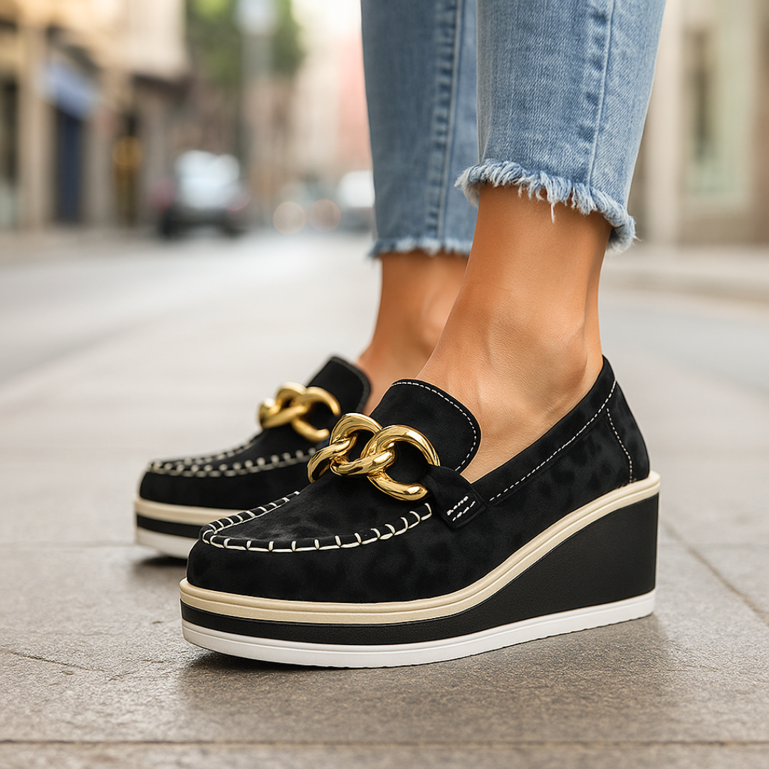 Chain-Link Platform Loafer