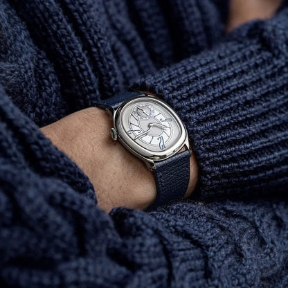 The Halden Curved Dial Timepiece