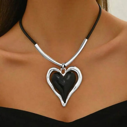 Bella Heart Core Pendant Necklace
